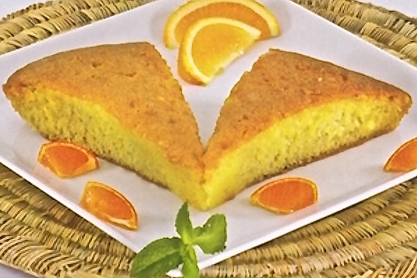 Rezept: Portokali - Orangenkuchen aus Kreta