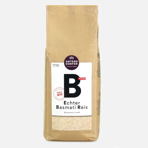 1 kg Bio Basmati Reis weiß 1 kg Bio Basmati Reis weiß