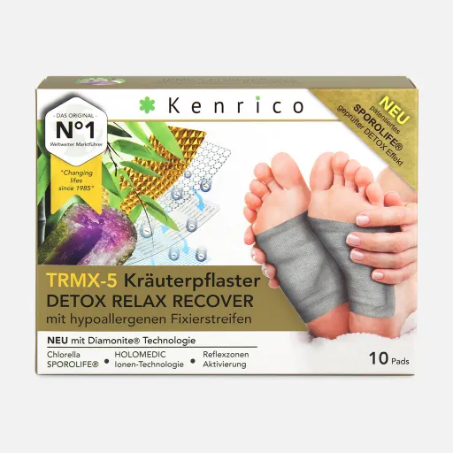 10 Stk. TRMX-5 Kräuterpflaster mit Turmalin 10 Stk. TRMX-5 Kräuterpflaster mit Turmalin