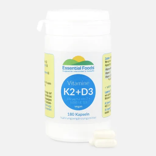 180 Kapseln Vitamin K2+D3