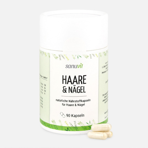 90 Nährstoffkapseln für Haare & Nägel