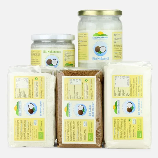 Bio Kokosprodukte im Set