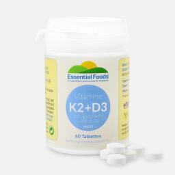 60 Tabletten Vitamin K2+D3