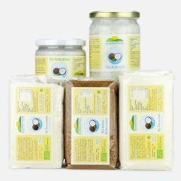 Bio Kokosprodukte im Set